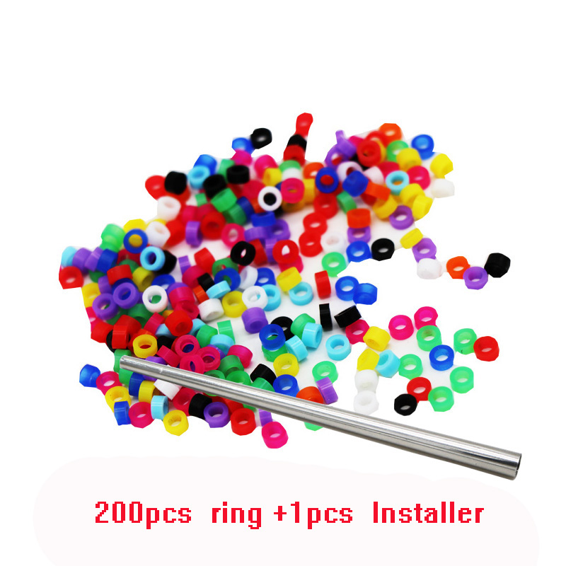 Bird Ring Leg Bands for Parrot Finch Canary Gouldian 3mm 4mm...