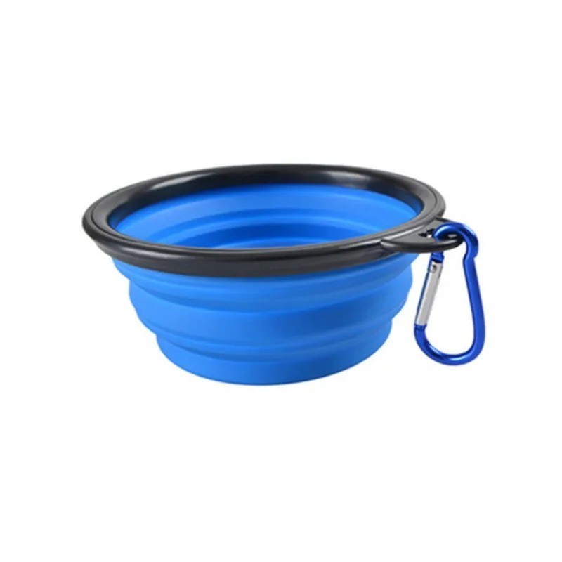Collapsible Silicone Pet Bowl - Portable Dog/Cat Travel Bowl...