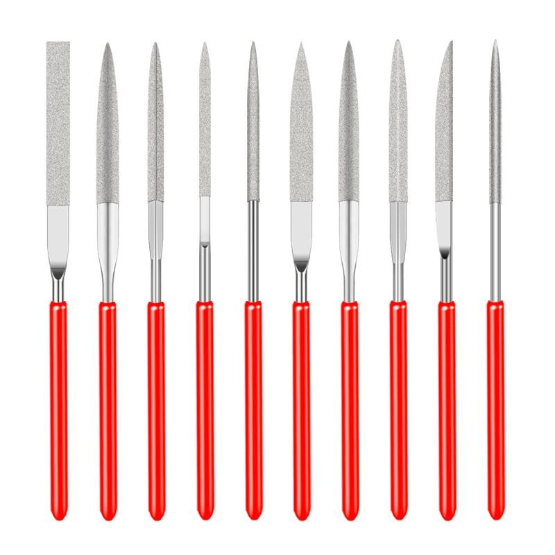 Diamond Needle File Set 3x140mm Mini Needle File Kit for Sto...