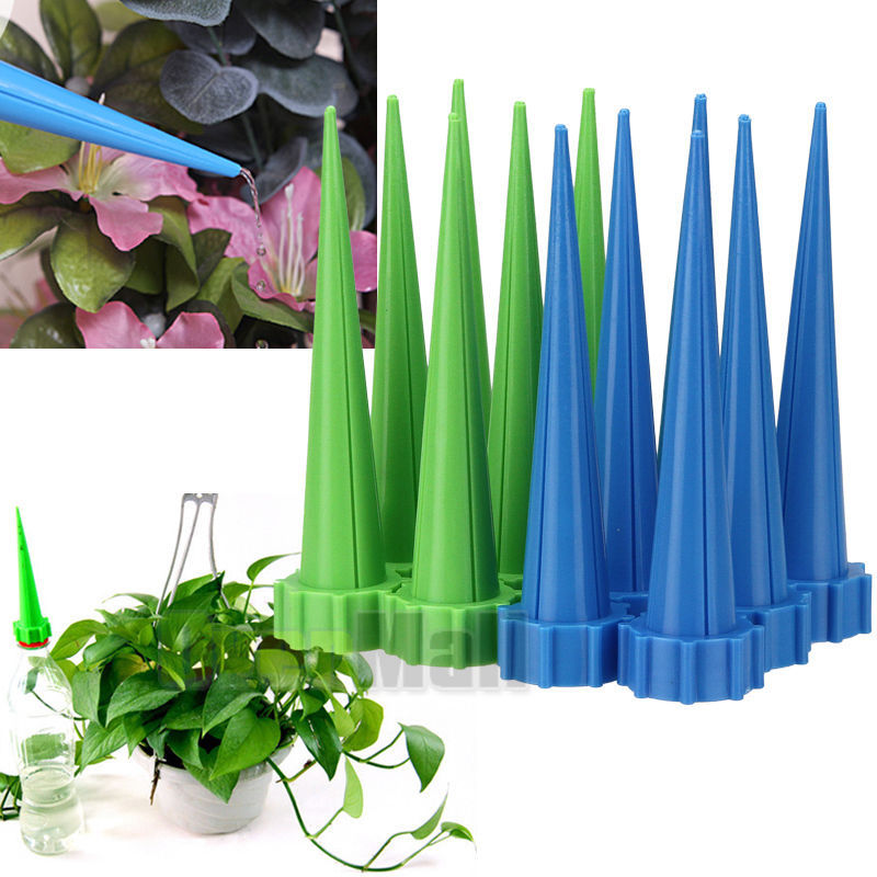 Automatic Garden Cone Watering Spike for Plants - 12 Units