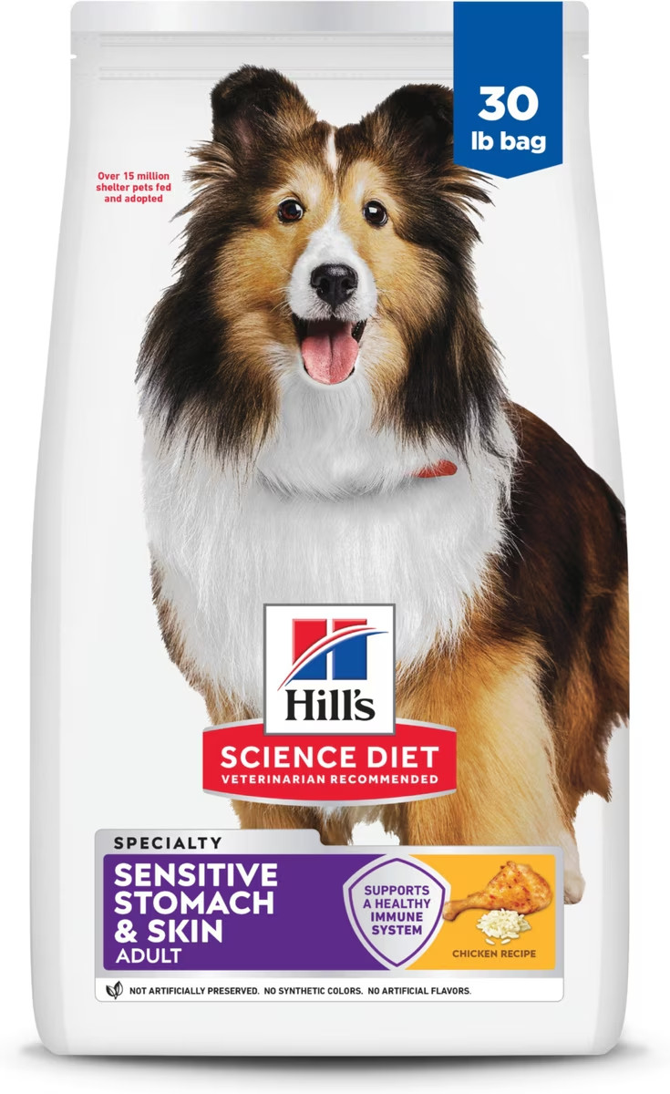 Hill's Science Diet Adult Sensitive Stomach & Skin Dry Dog F...