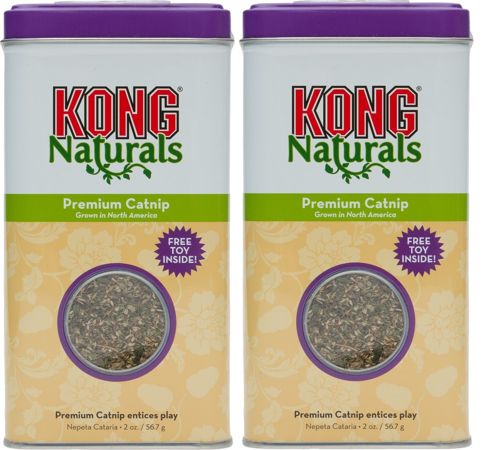 Kong Naturals Premium Catnip 2 Oz