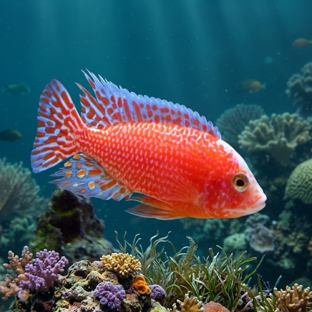 Premium Peacock African Cichlid Fish - Freshwater Tank