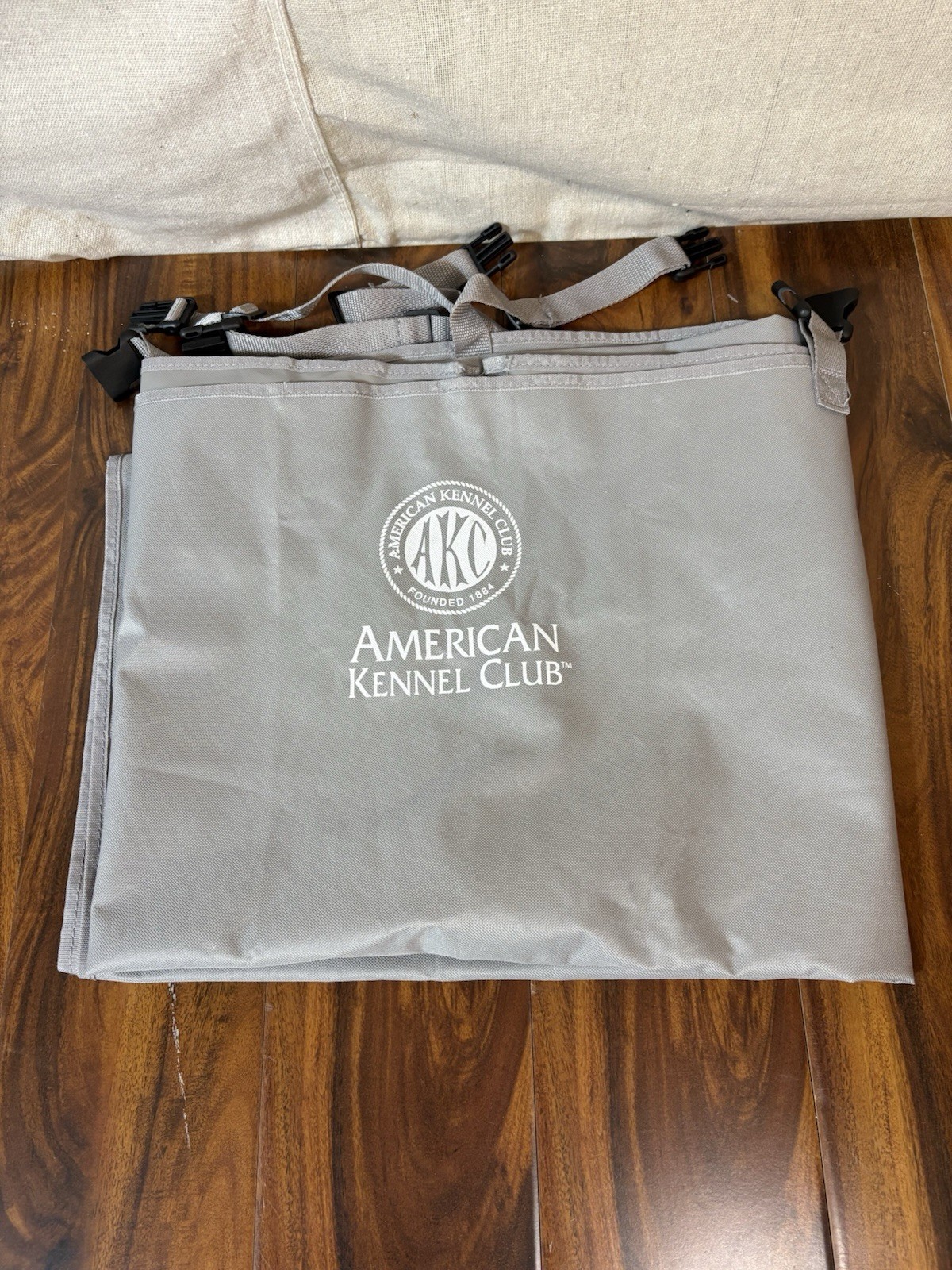 American Kennel Club Gray Hammock Style Waterproof Car Seat...