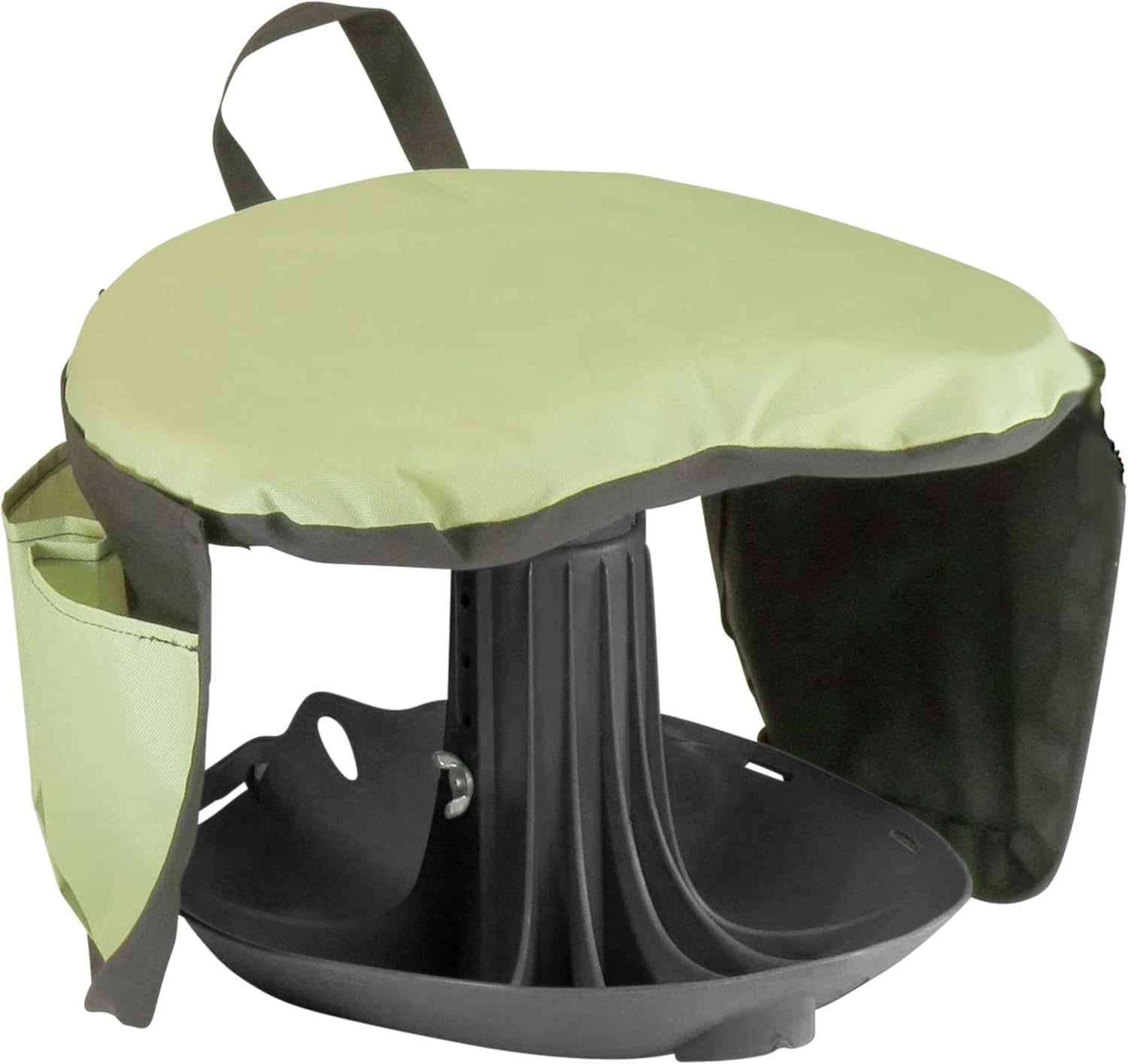 Vertex Premium Garden Rocker with Cushion Cover & Pockets Se...