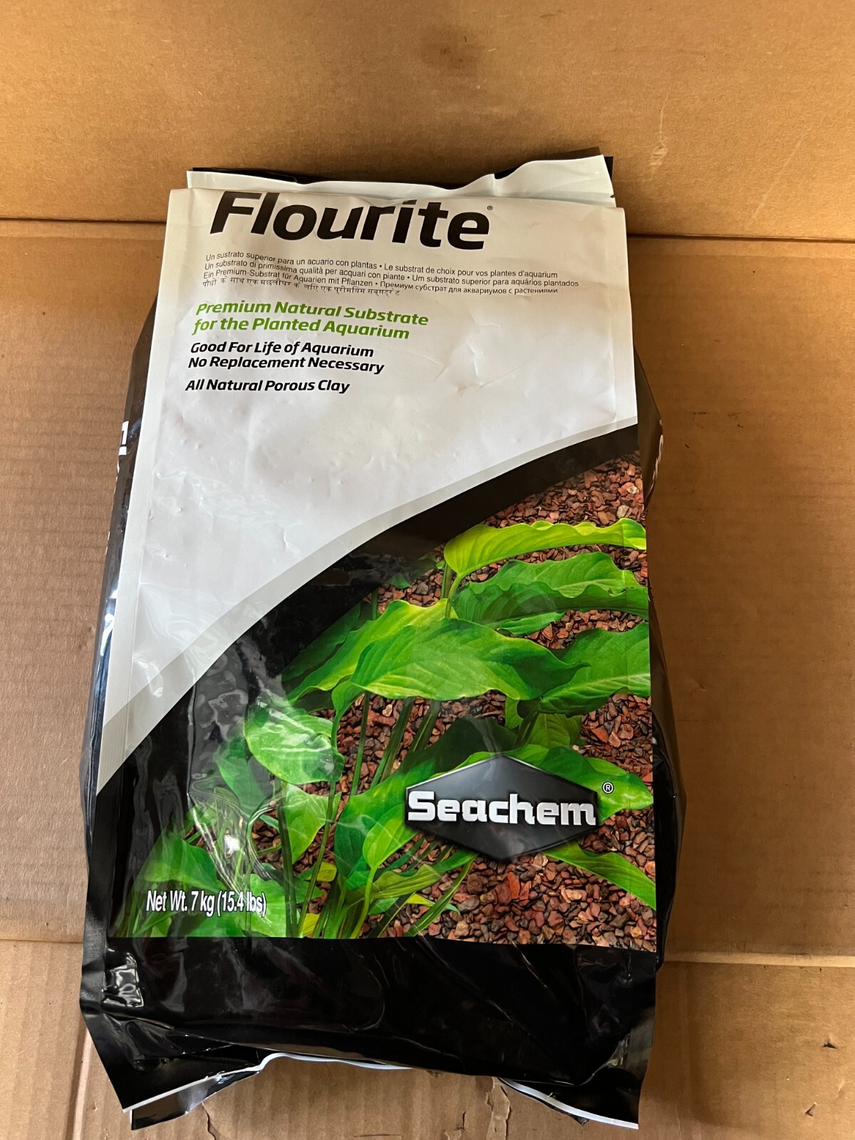 Seachem Flourite Premium Freshwater Aquarium Gravel - 15.4 l...