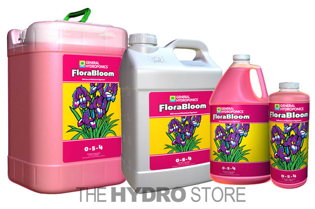 General Hydroponics FloraBloom 1 Quart & 1 Gallon Flora Seri...
