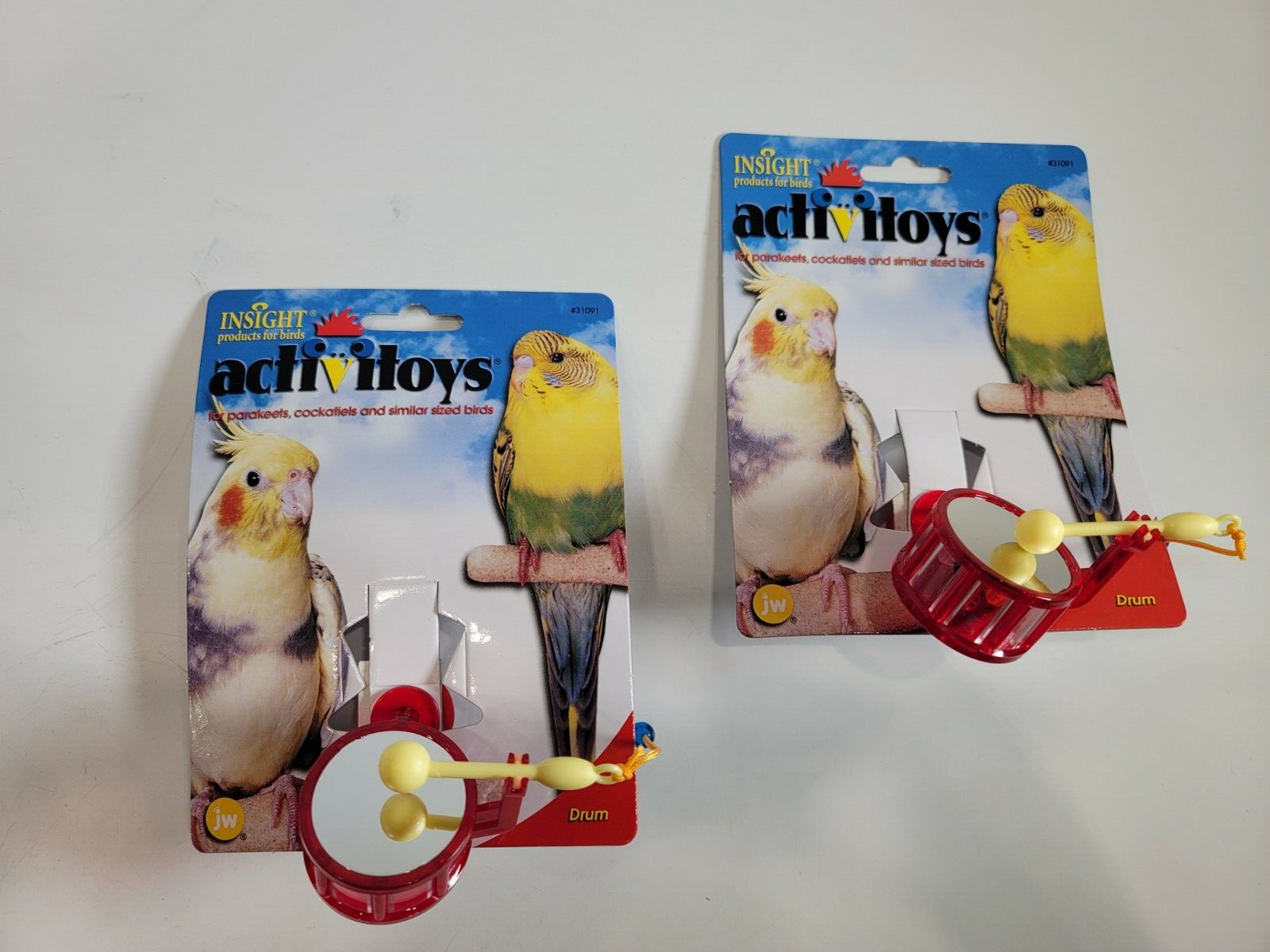 Pet Buy Drum Toy for Parakeets and Cockatiels