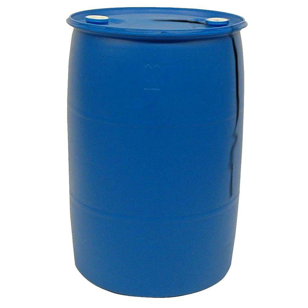 Industrial Blue Drum Barrel - 55 Gal Tight-Head Drum Set