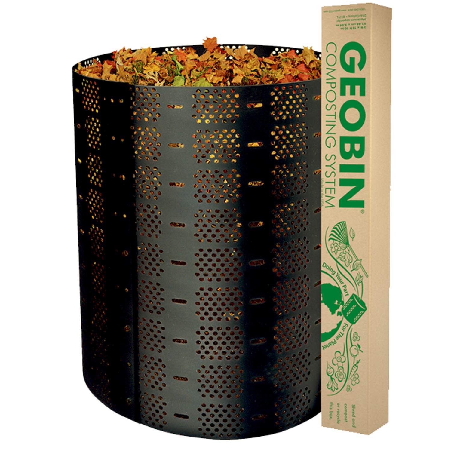 Geobin Expandable Compost Bin - 246 Gallon Black