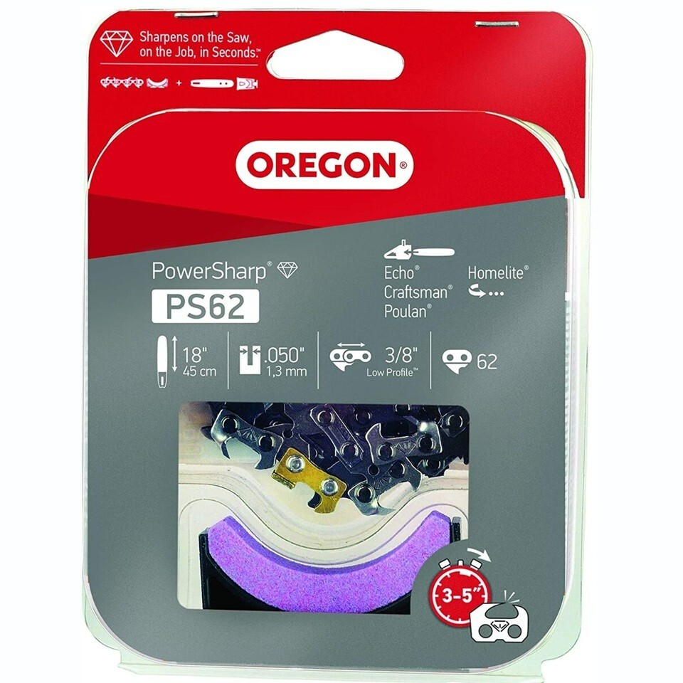 Oregon PS62 Chain for 18 Inch Bar Saw - Drive Links
