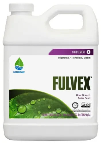 Botanicare Fulvex Quart Root Drench Organic Foliar Feed Supp...
