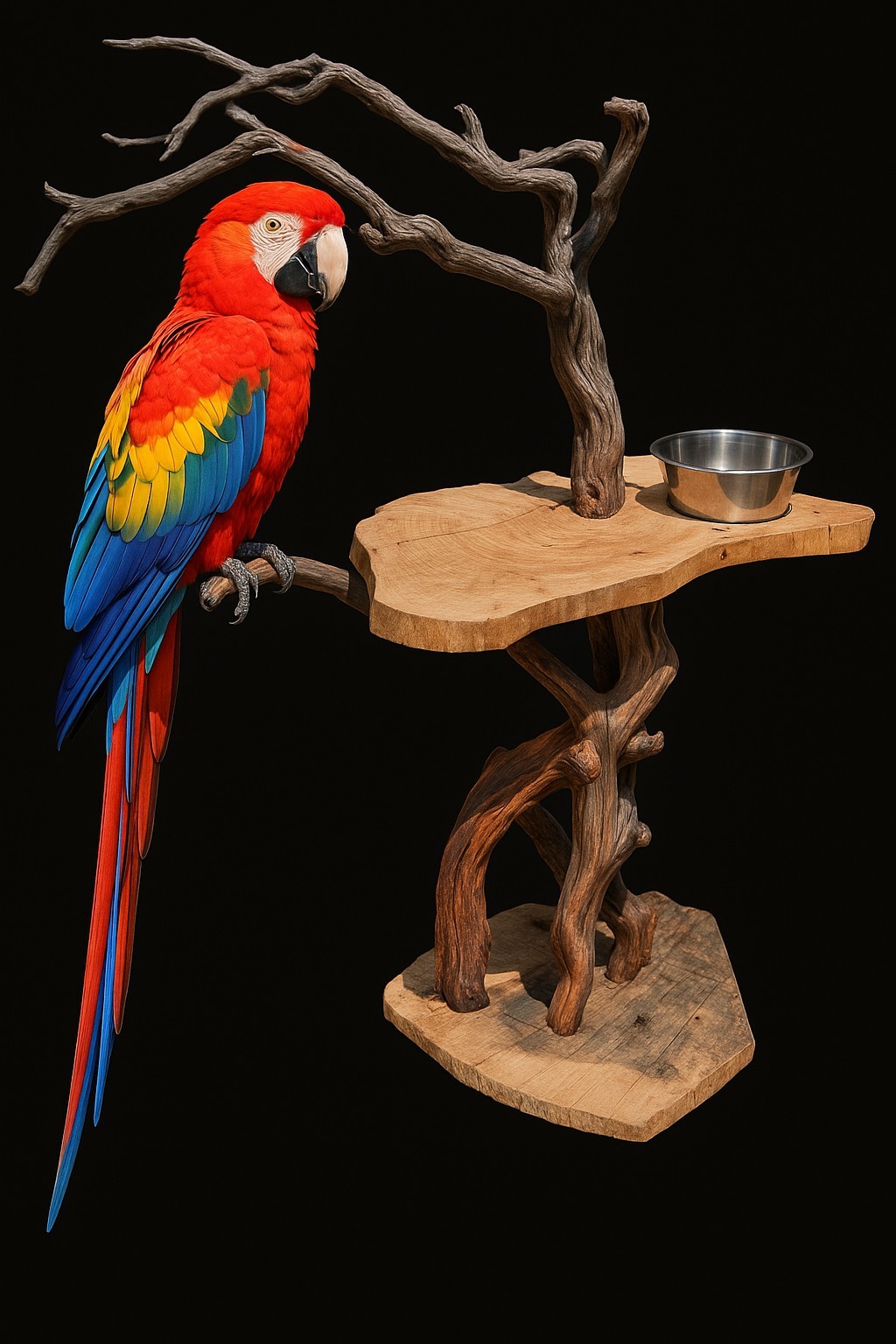 Bird African Grey Cockatoo Manzanita Bird Stand Play Gym 3FT