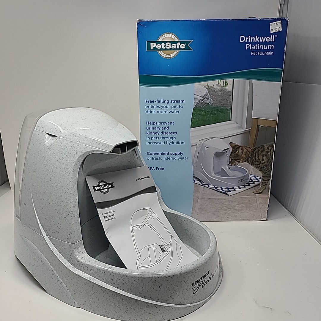 PetSafe Drinkwell Platinum Pet Water Fountain 168 Oz