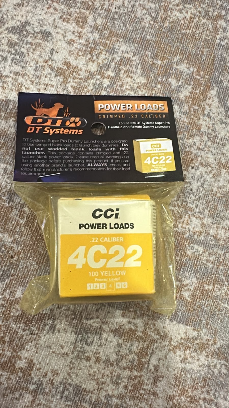 D.T. Systems Yellow Dummy Launcher Powerloads Adapter