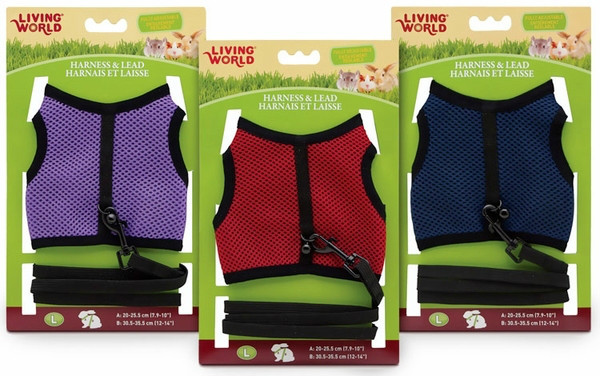Hagen Living World Mesh Harness for Small Animal Travel Leas...