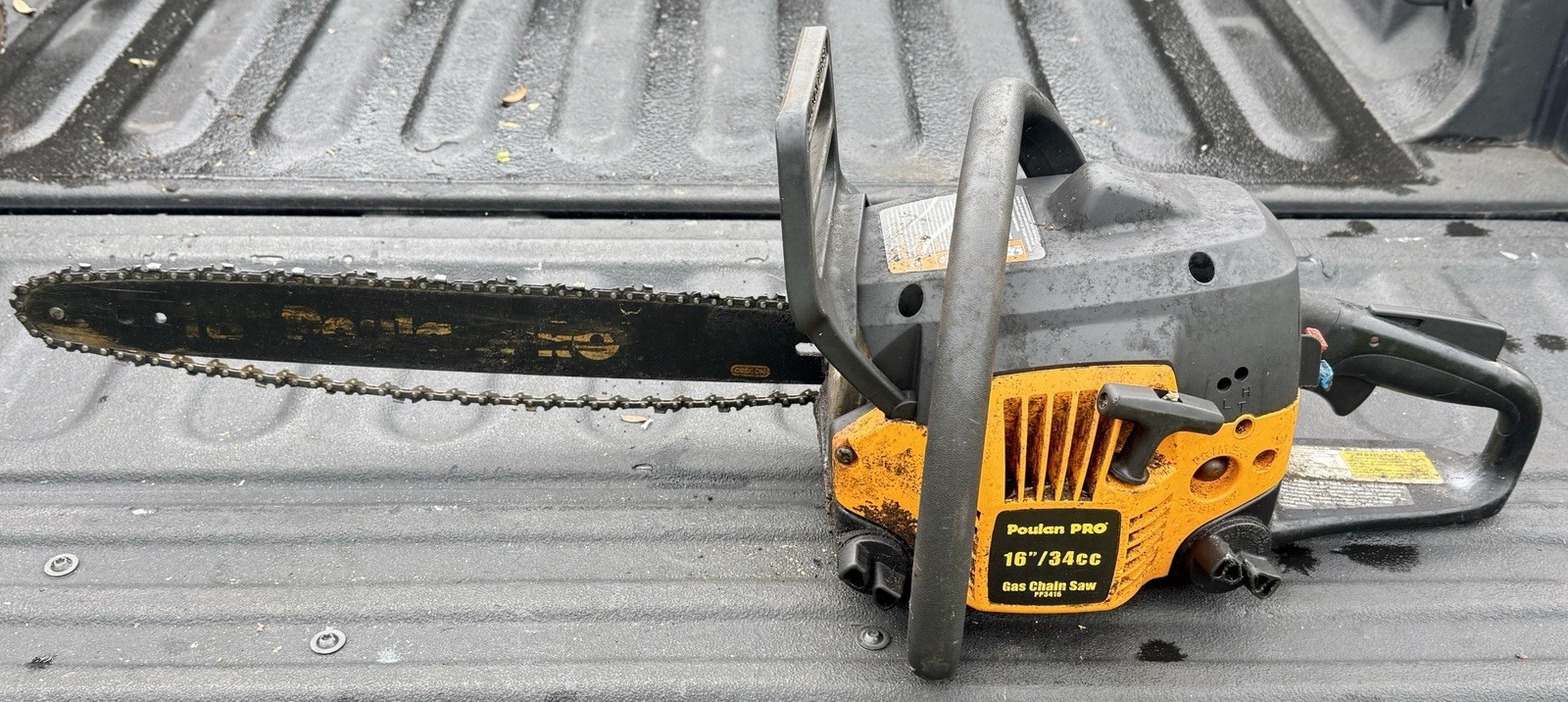 Poulan Pro PP3416 Gas Powered Chainsaw - 34cc Model PP3416