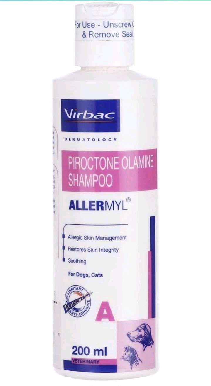 Virbac Allermyl Anti-Allergy Shampoo for Dogs & Cats - 7.0 O...