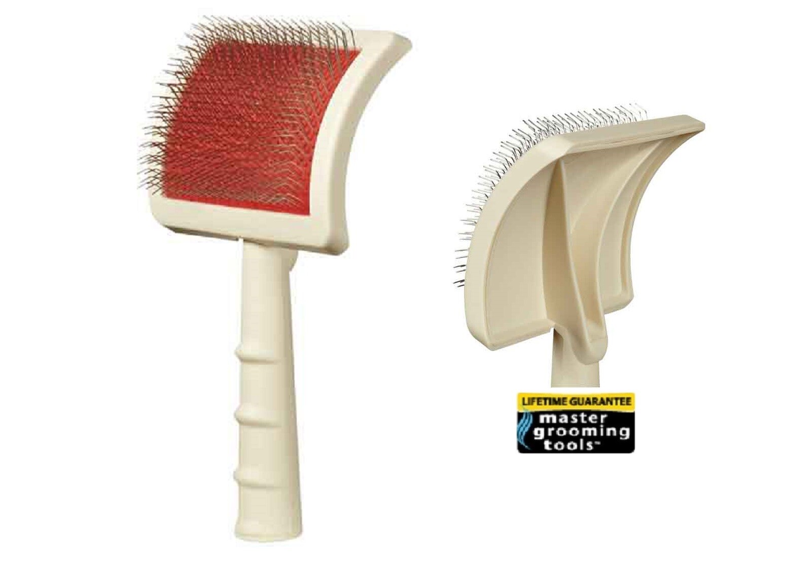 Universal Pet Slicker Brush for Large Dogs & Cats - Curved B...