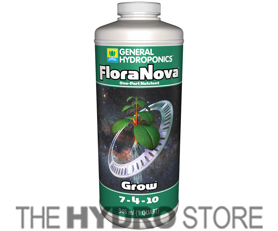 General Hydroponics Flora Nova Grow 1 Quart Container