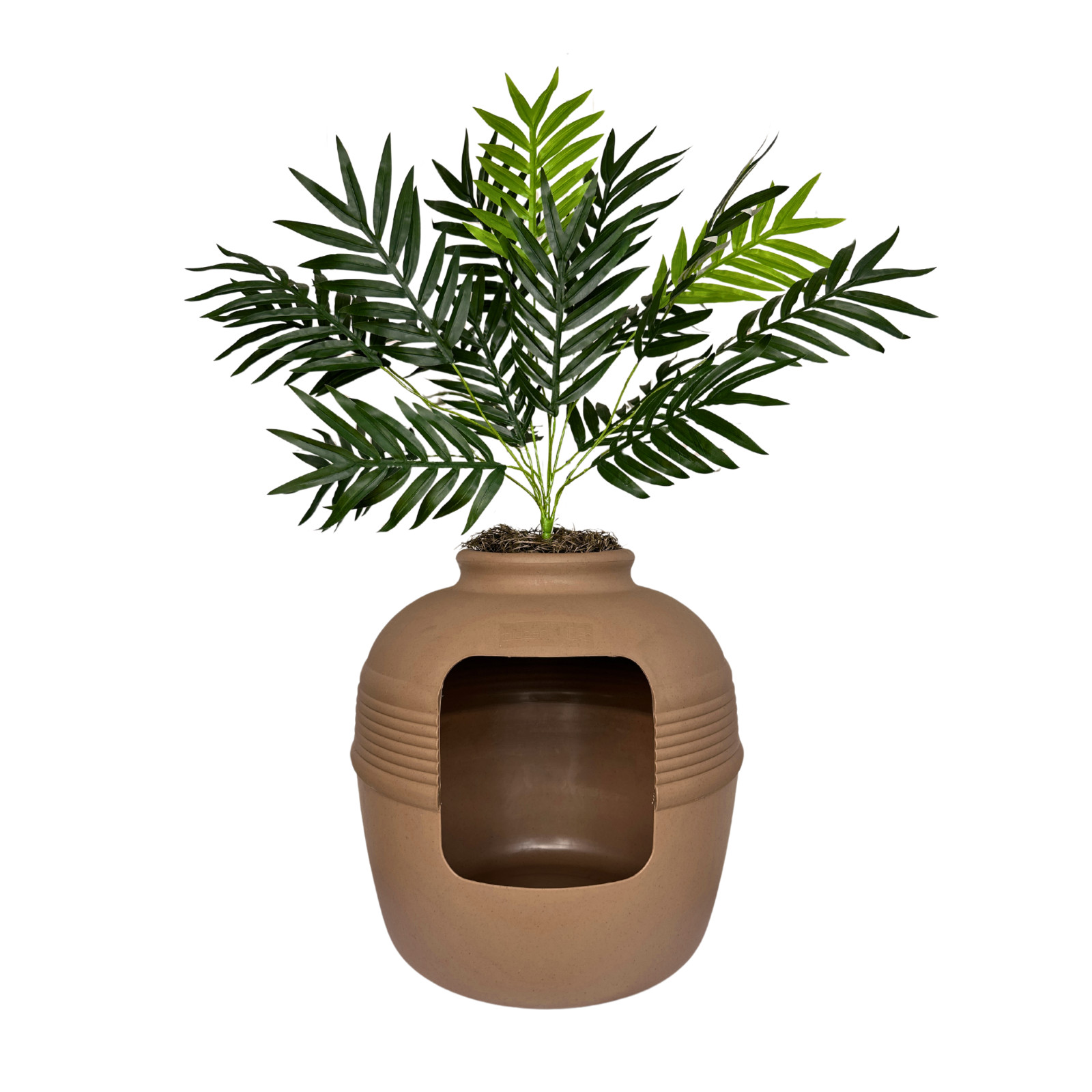 Original Hidden Litter Box Planter, Hooded Litter Box, Fake...