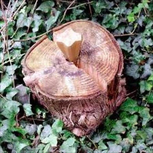 Steel Log Splitter Hammer Tool - Firewood Chopper Wedge