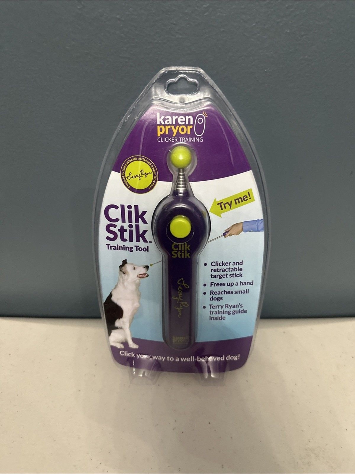 Clik Stik Pet Clicker Trainer - Terry Ryan/Karen Pryor Model