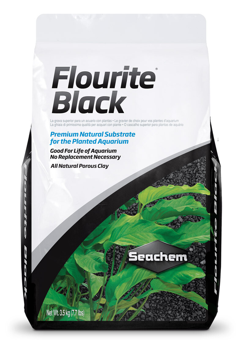 Seachem Flourite Black Filter Media - 15.4 lbs