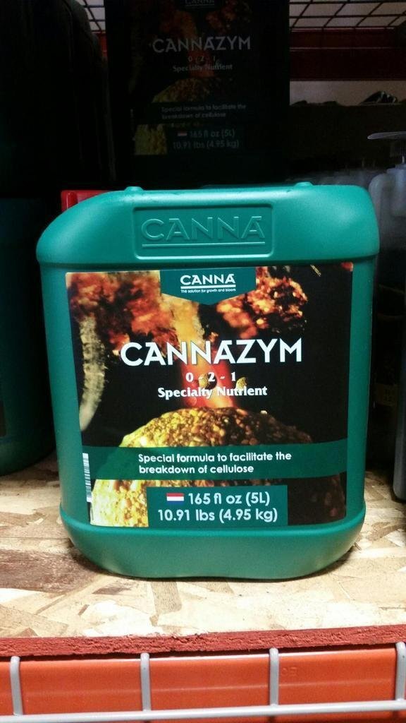 Canna Cannazym 5 Liter Hydroponic Nutrient Additive
