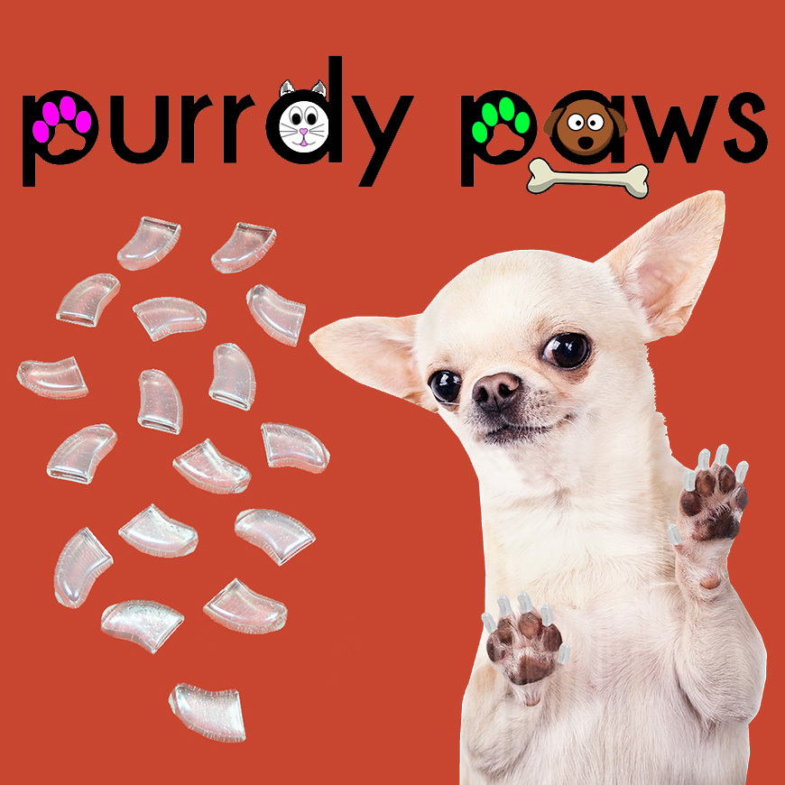 Purrdy Paws Jumbo Soft Nail Caps - XXXL Size
