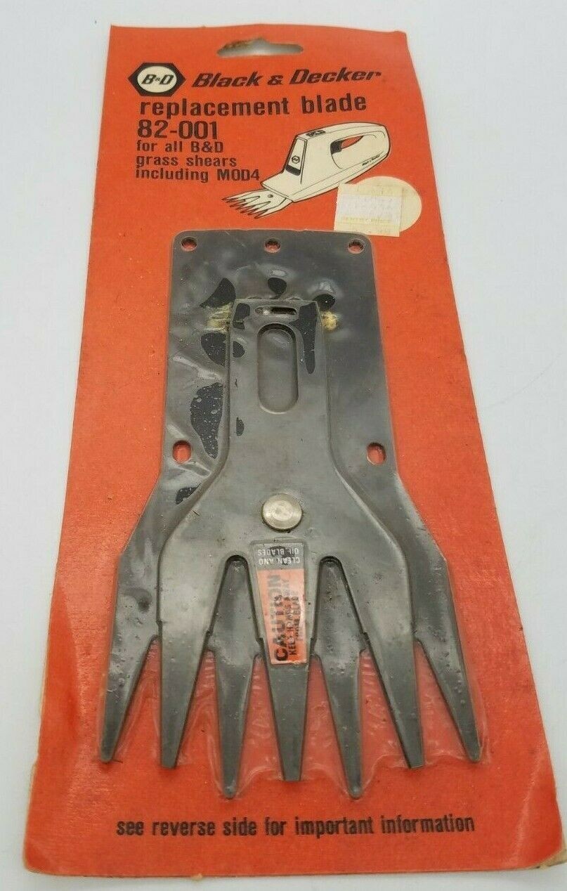 Black & Decker Grass Shears Replacement Blade #82-001 MOD4