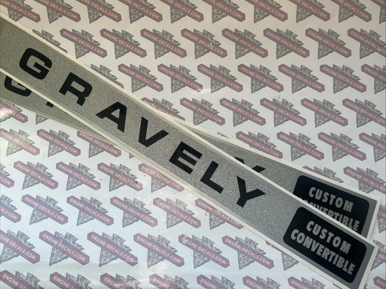 Gravely Walking Tractor Decal Set - 6.6hp Model L8