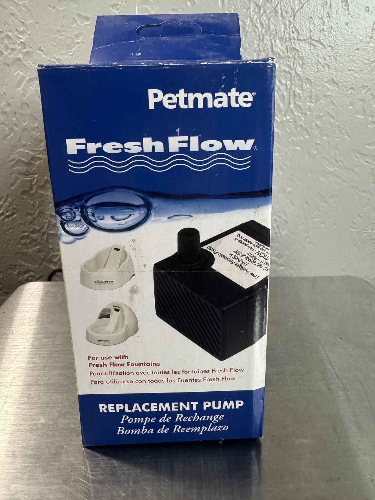 Petmate Fresh Flow Replacement Pump With AC Adapter