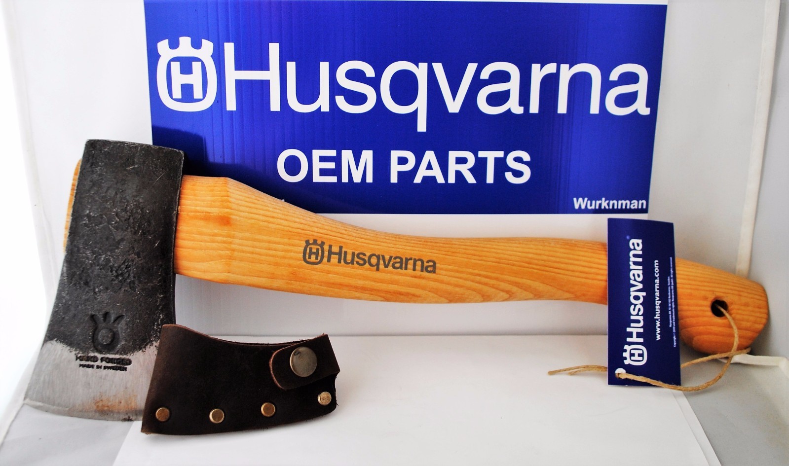 Husqvarna 576926401/596270901 Curved Hatchet - 13 Inch Leath...