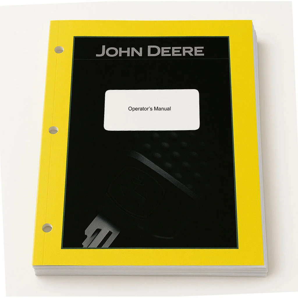 John Deere Rotary Mower Manual OMM75851 Owners Operators Gui...