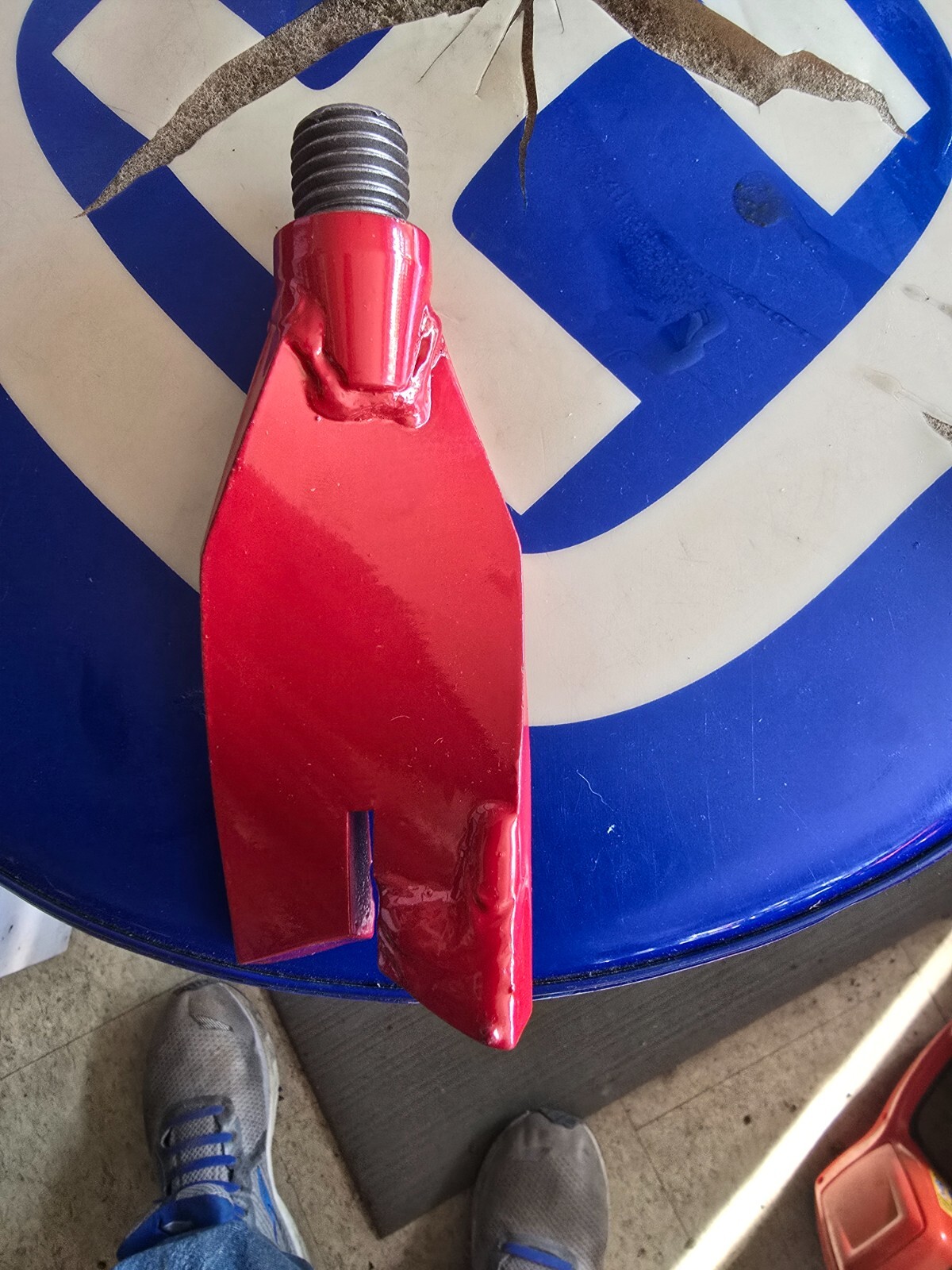 Earthquake Auger Fishtail Point Replacement - 3/4-10 Inch Re...