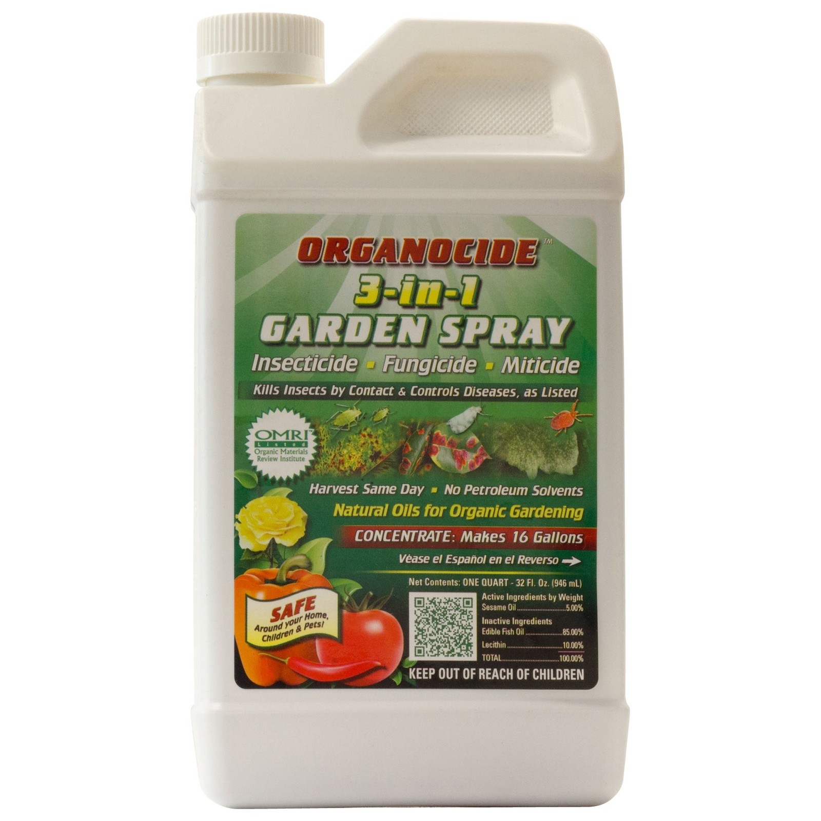 Lab QT Organocide Garden Spray (Model: 100-021)
