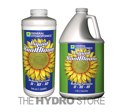 General Hydroponics Liquid KoolBloom Nutrient Solution - 1 Q...