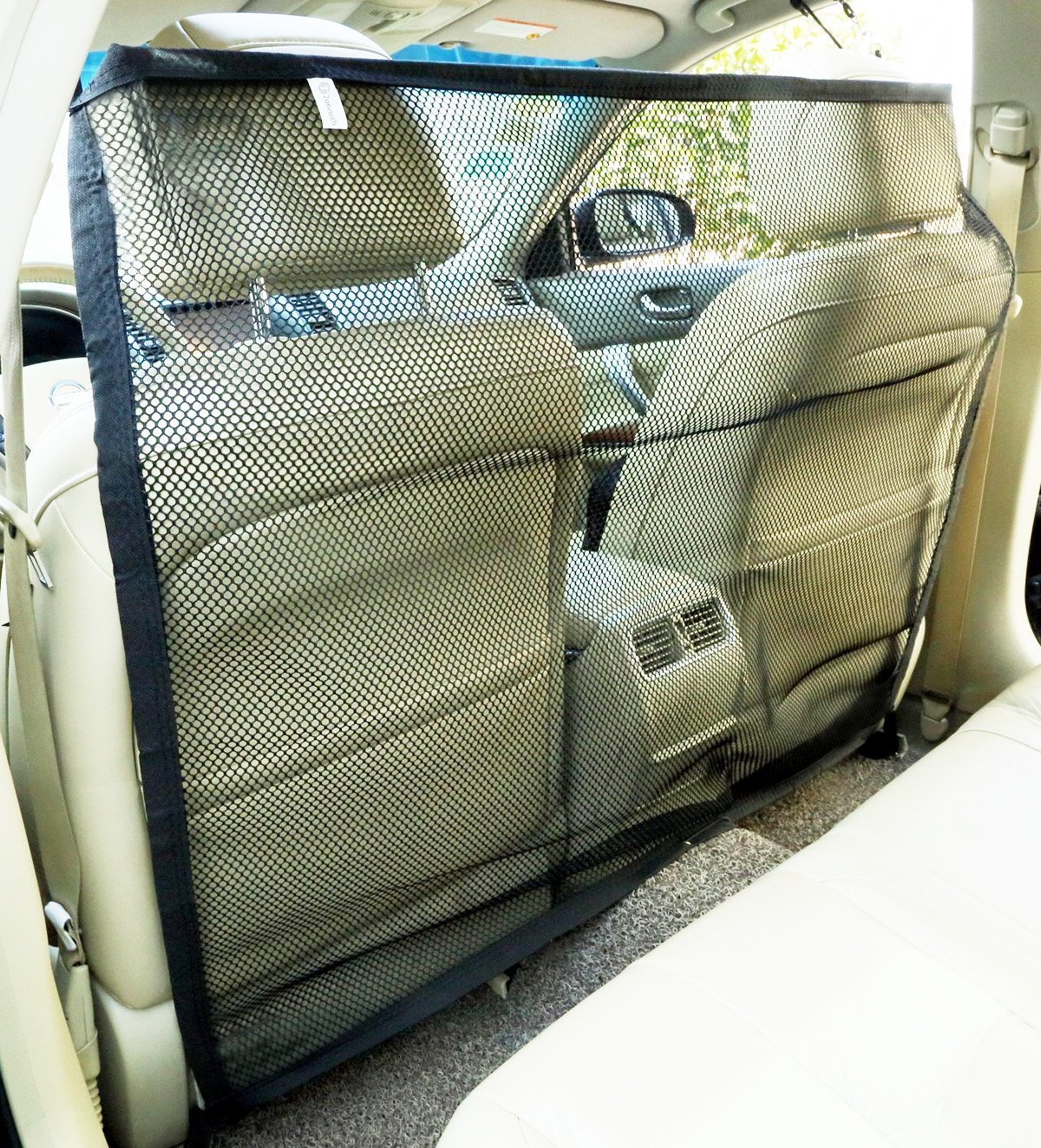Zone Tech Vehicle Car Travel Pet Dog Car Back Seat Net Mesh...