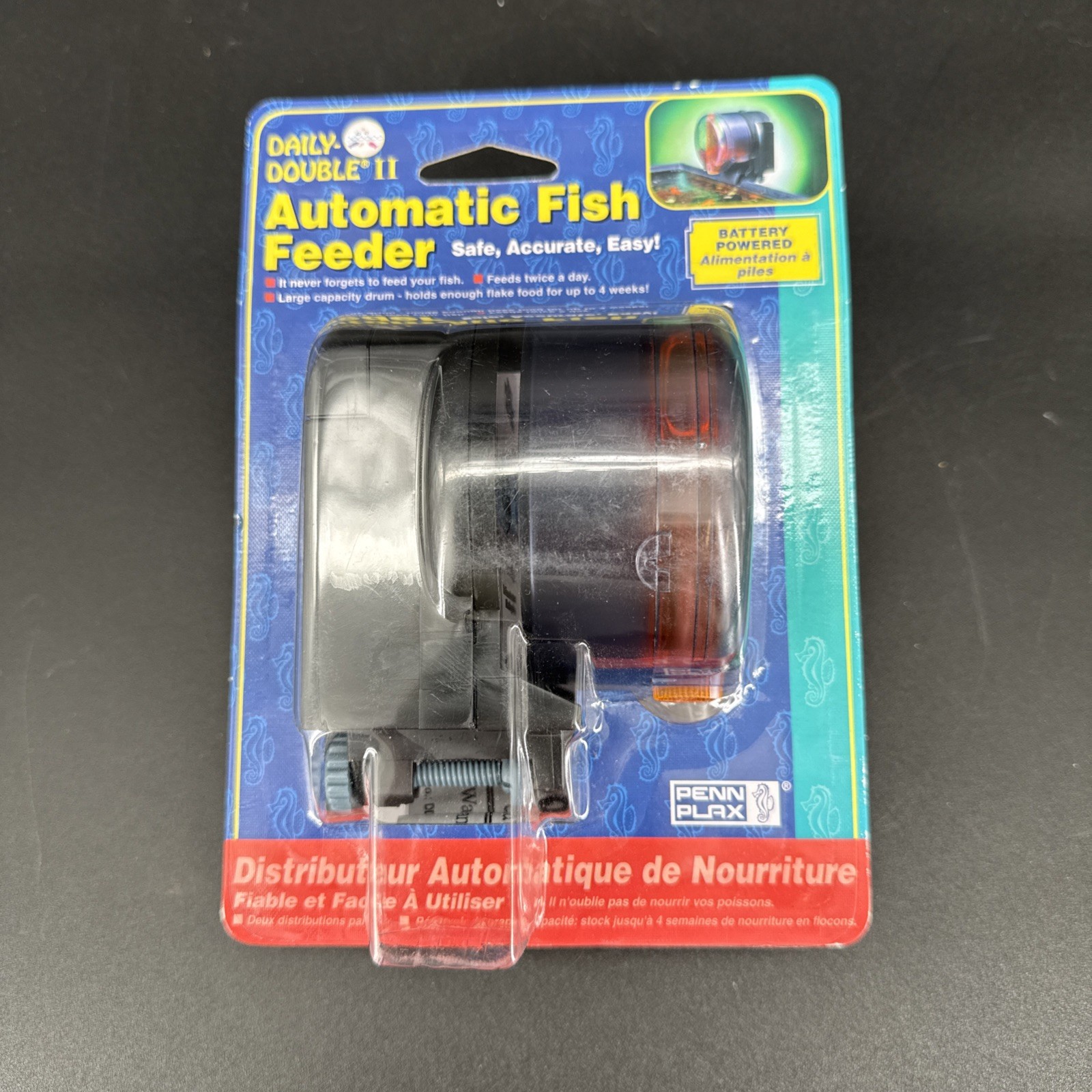 Daily Double Automatic Fish Feeder DDAF2 Battery Operated