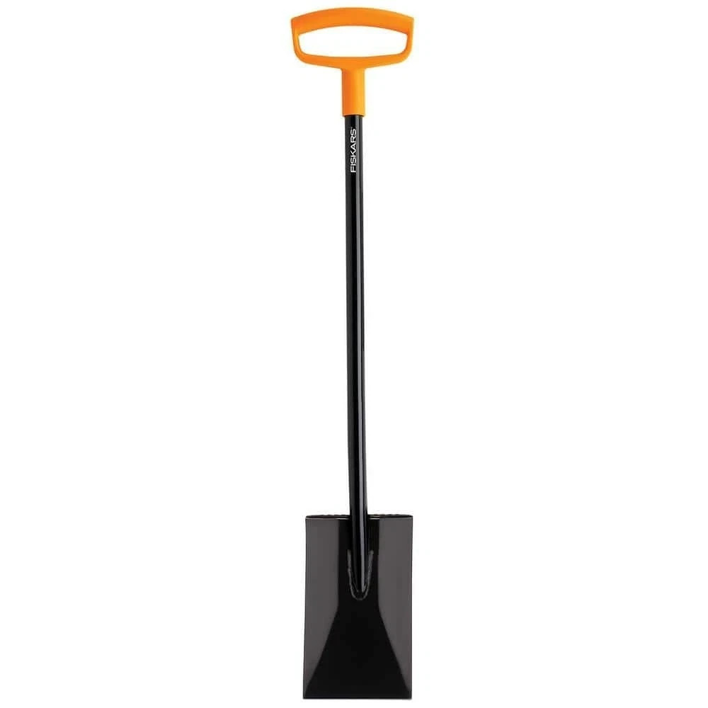 Fiskars Square Garden Spade Shovel - 46 Inch Steel Flat Shov...