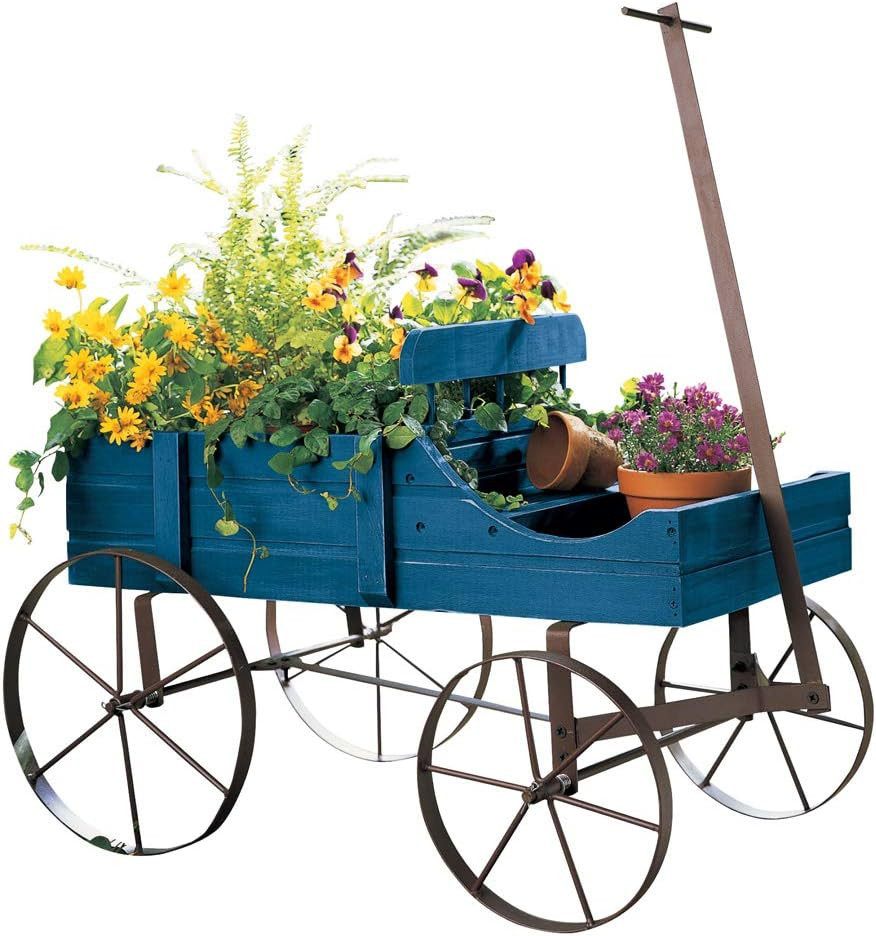 Amish Wagon Decorative Indoor/Outdoor Garden Planter