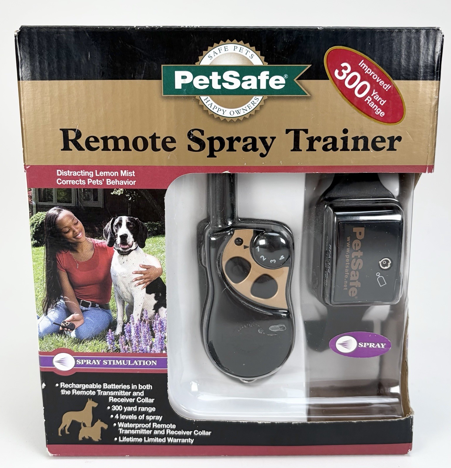 Petsafe Elite Remote Spray Trainer for Dogs - 300 Yard Range