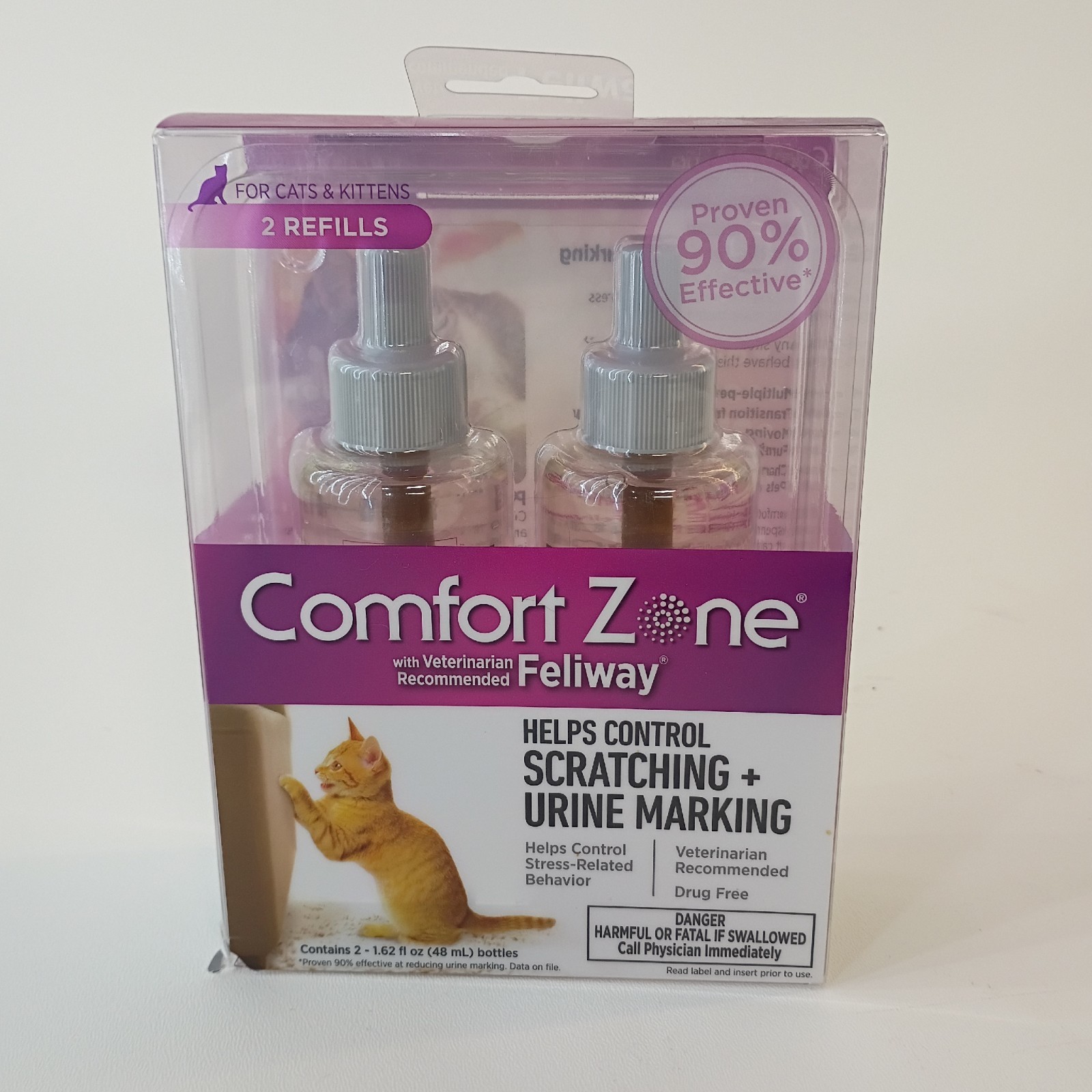 Comfort Zone Feliway Refills for Cats 2PK