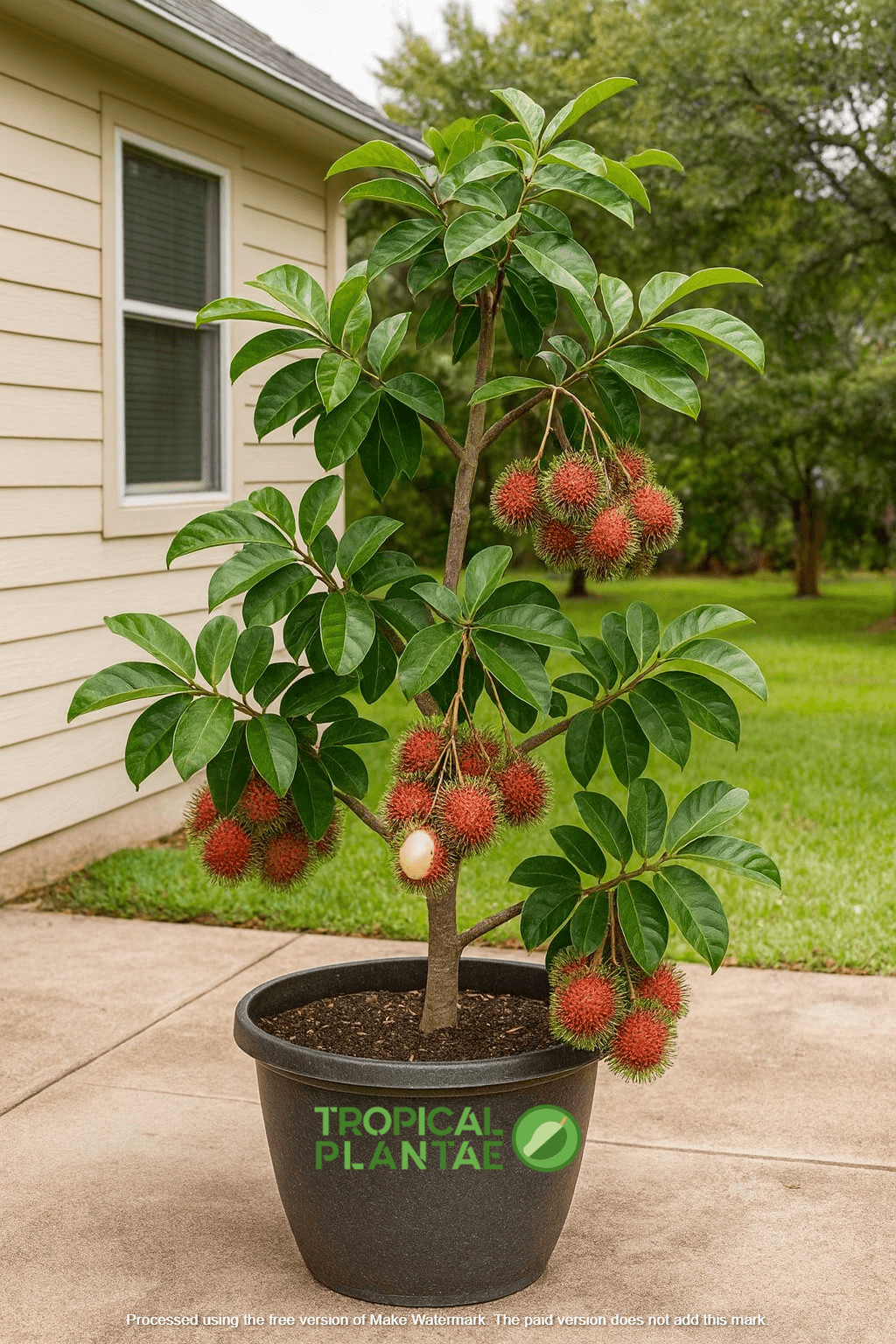 Rambutan Tree Seedling – Healthy Young Plant – USDA Certifie...