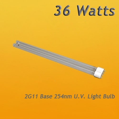 UV Clarifier Lamp 36 Watts (2G11 Base) - Turbo Twist Coralif...