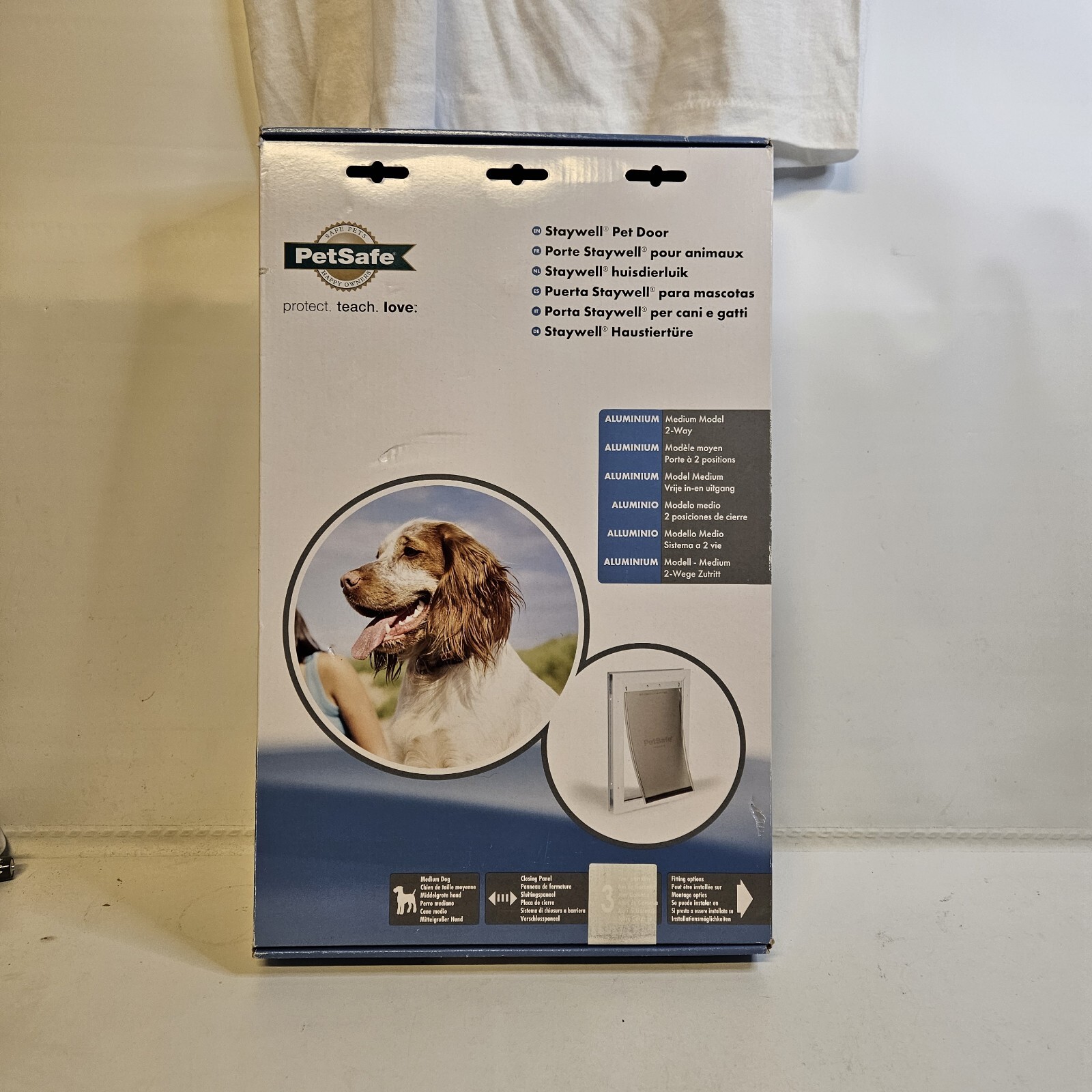 PetSafe Staywell Aluminium Pet Door Magnetic Lock Medium