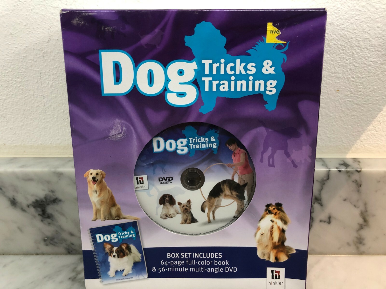 Dog Tricks & Training DVD & Book by Heather Hammonds