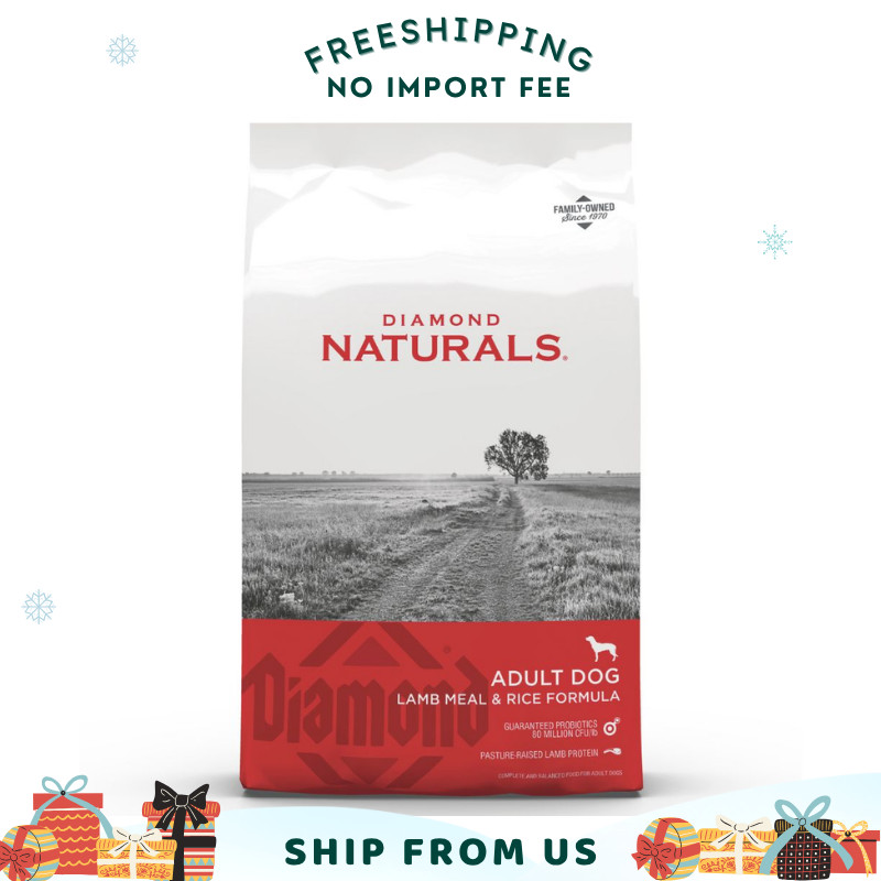 Diamond Naturals Lamb Meal & Rice Formula Adult Dry Dog Food...