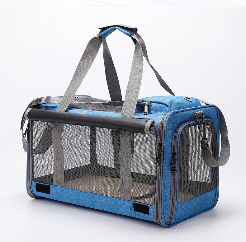 Cat Travel Carrier Bag Portable Fabric Pet Crate Cage